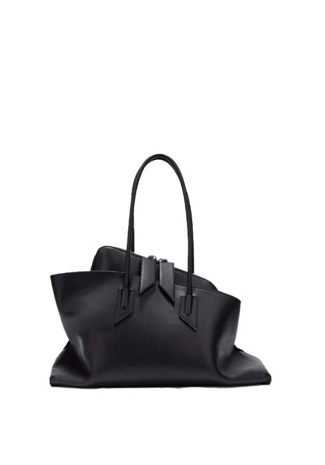 Borsa La Passeggiata in pelle in nero The Attico - donna THE ATTICO | 250WAH00054LBT019AA100